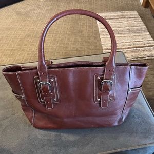 Leather Nordstrom Large Zippered Handbag